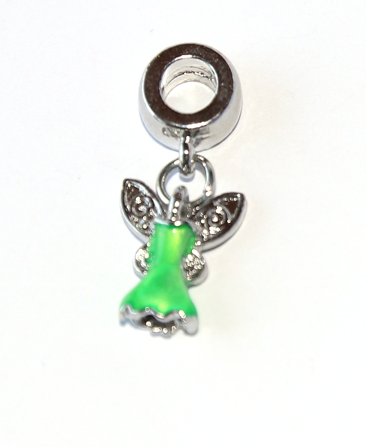 Korálek Fashion Jewerly - Přívěsek Andělská žena, Andělský ochránce, Strážný anděl s křídly, Angels Love 2979