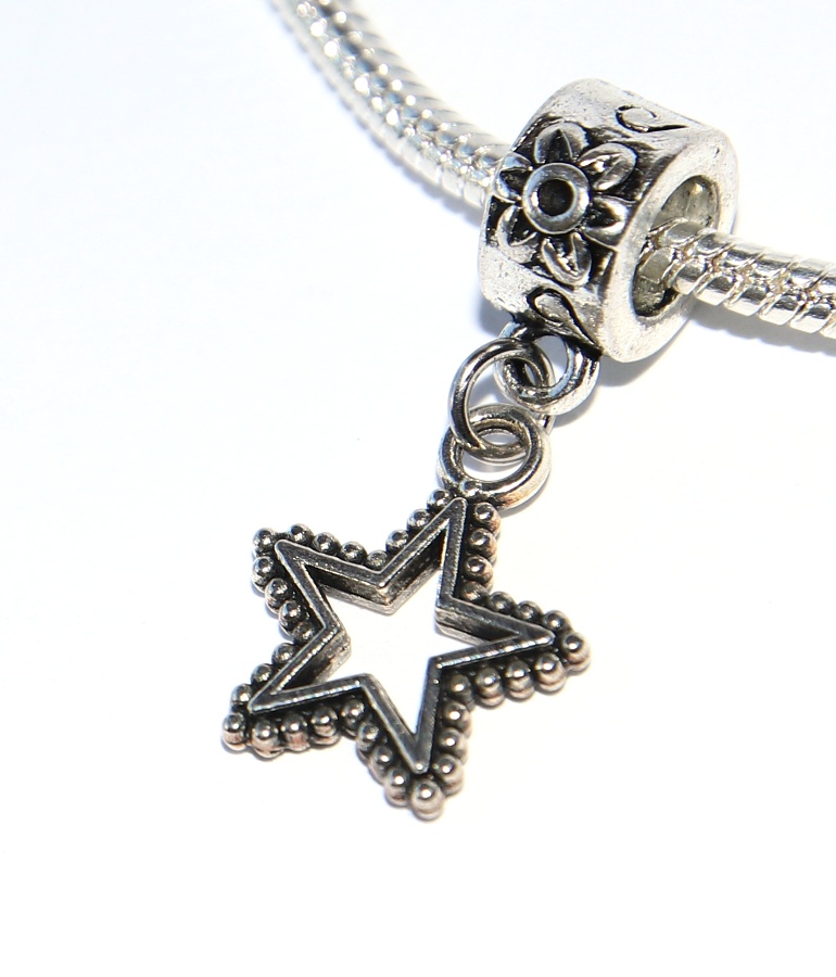 Korálek Fashion Jewerly - Hvězdička, Hvězda, Obloha, Láska, Přátelství, Star 3260