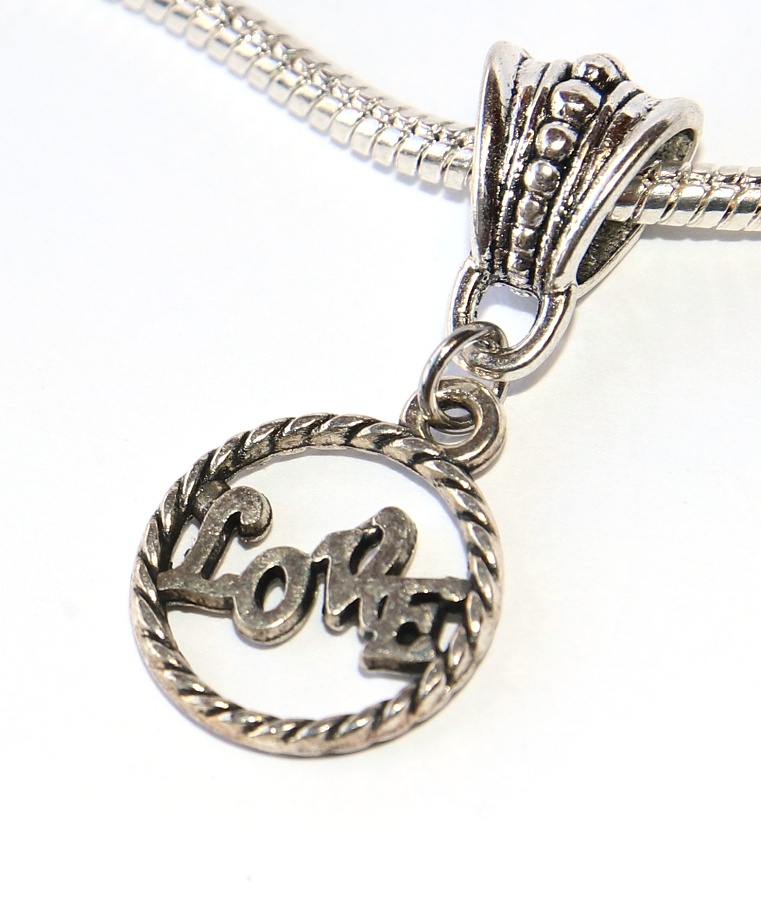 Korálek Fashion Jewerly - Přívěsek Kruh lásky, Láska, Přátelství, Štěstí, Love 3270