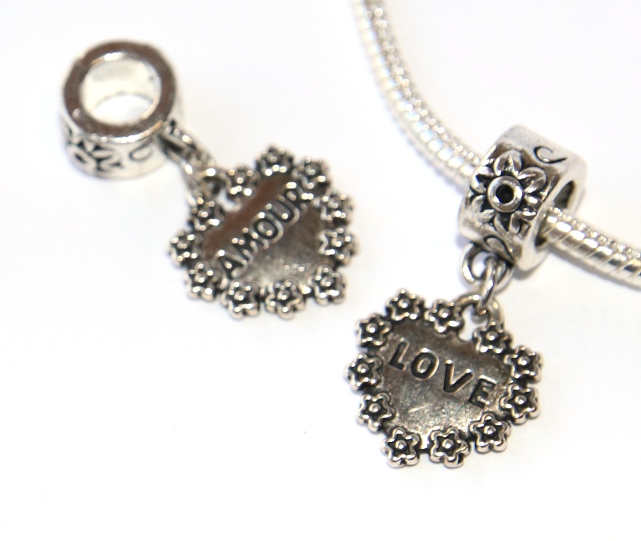 Korálek Fashion Jewerly - Přívěsek Srdce, Láska, Love, Amour 3271