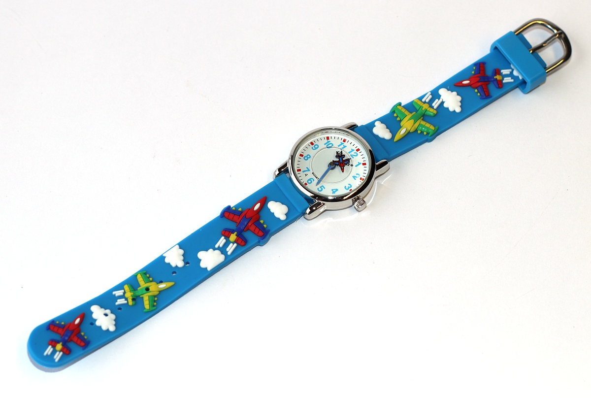 Dětské universální hodinky Fashion Jewerly - Letadlo, Stíhačka, Auta, Doprava, Love to Drive and Fly 3501