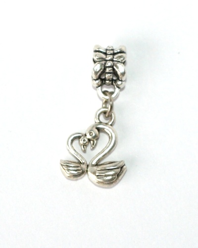 Korálek Fashion Jewerly - Přívěsek Labuť s mládětem 1047