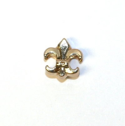 Korálek Fashion Jewerly - Zlatá lilie 1085