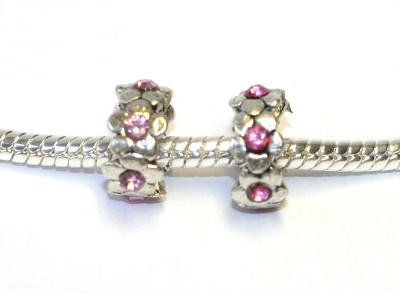 Korálek na náramek Fashion Jewerly - Kytičky 1113
