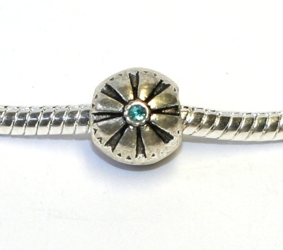 Korálek na náramek Fashion Jewerly - Modrá záře 1123