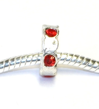 Korálek na náramek Fashion Jewerly - Oranžový kroužek 1127