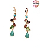 Náušnice Fashion Jewerly - Tear rainbow 124