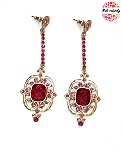 Náušnice Fashion Jewerly - Růžové tajemství 125