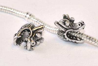 Korálek na náramek Fashion Jewerly - Čínský drak, dračí hlava 1431