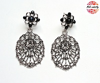 Náušnice Fashion Jewerly - Stříbrný list 153