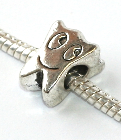 Korálek na náramek Fashion Jewerly - Zub, Zoubek s úsměvem 2045