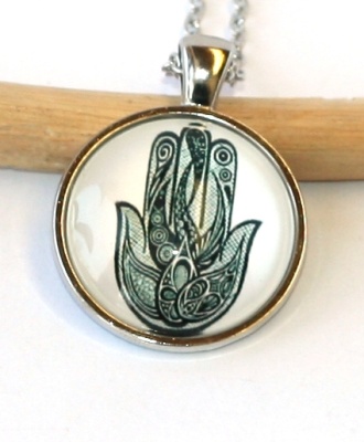 Řetízek Fashion Jewerly - Amulet Ruka Fátimy, Hamsa