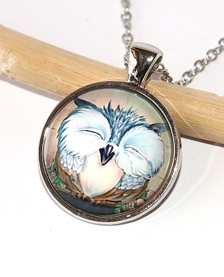 Řetízek Fashion Jewerly - Amulet Sova, Strážkyně vnitřní moudrosti 2525