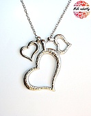 Řetízek Fashion Jewerly - Tři srdce 284