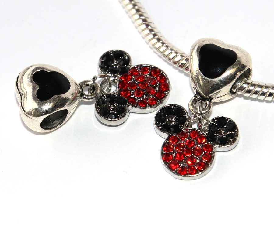 Korálek Fashion Jewerly - Přívěsek Myška, Myšák, Minnie, Mouse 3079