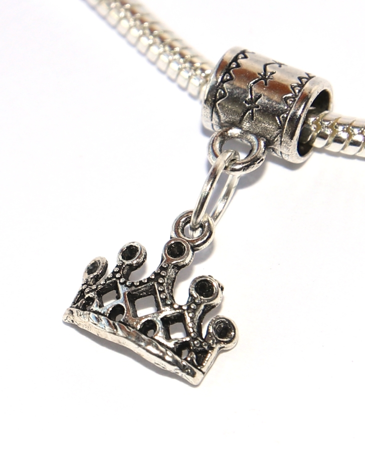 Korálek Fashion Jewerly - Přívěsek Královnina korunka, Královna, Princezna, Bohatství, Majestát, Crest 3105