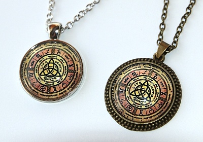 MR Amulet Fashion Jewerly - Znamení zvěrokruhu, Trojrozměrná geometrie, Vesmírné hvězdy určují naši podstatu, Život Smrt a Znovunarození, Death Live Rebirth 3406