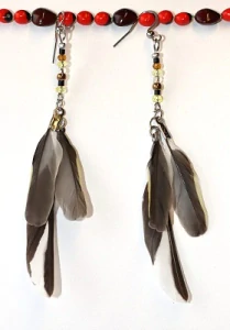 JoyKa Pírkové Naušnice - Něžné a decentní, od Sýkorky, Píseň Země, Earth Song 3716