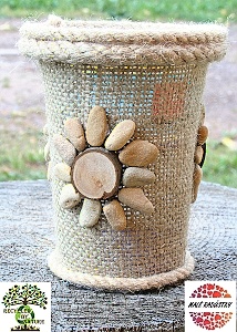 Recycled by Nature - Originální váza z kelímku 437
