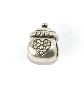 Korálek Fashion Jewerly - Srdíčko pod pokličkou 807