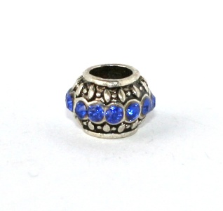 Korálek na náramek Fashion Jewerly - Modré a žluté retro 833