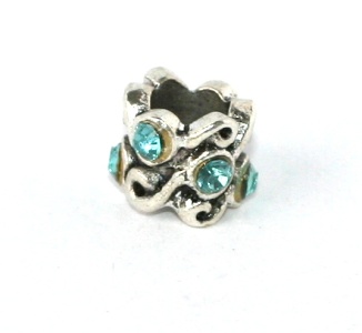 Korálek na náramek Fashion Jewerly - Modrá dáma 837
