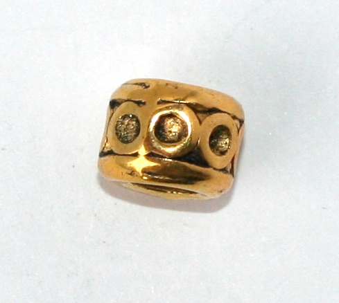 Korálek Fashion Jewerly - Zlatý proužek 869