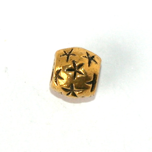 Korálek Fashion Jewerly - Zlaté hvězdičky 918