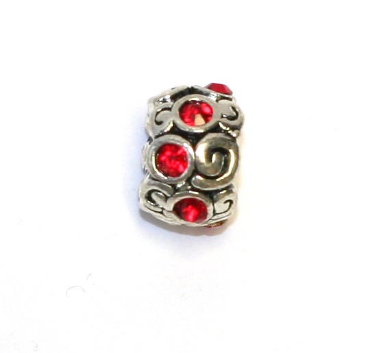 Korálek na náramek Fashion Jewerly - Červená lady 1121