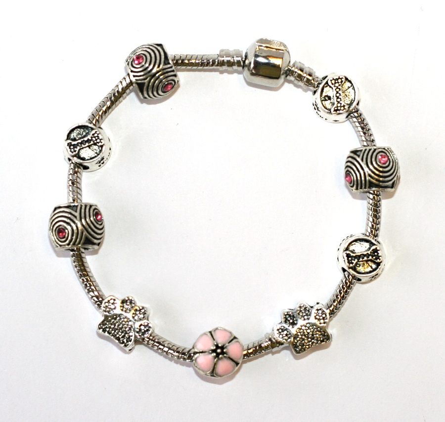Korálky na Náramek Fashion Jewerly - Domácí mazel, packy, miska 1234