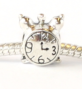 Korálek na náramek Fashion Jewerly - Budík, budíček, hodiny 1689