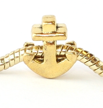 Korálek na náramek Fashion Jewerly - Kotva, námořník, moře 1701
