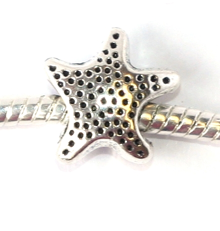 Korálek na náramek Fashion Jewerly - Mořská hvězdice, hvězda 1704