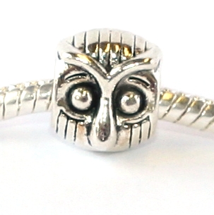 Korálek na náramek Fashion Jewerly - Sova, sovička 1714