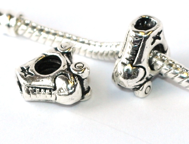 Korálek na náramek Fashion Jewerly - Kolečkové brusle, léto, výlety, sport 1860