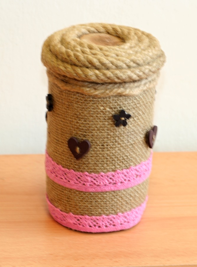Recycled by Nature - Originální, uzavíratelná sklenice na poklady 2011