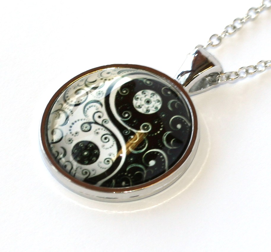 Řetízek Fashion Jewerly - Amulet Jin Jang, Yin Yang, Rovnováha 2050