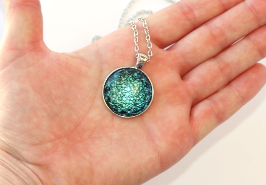 Řetízek Fashion Jewerly - Amulet Mandala, Posvátná geometrie, Namaste 2069