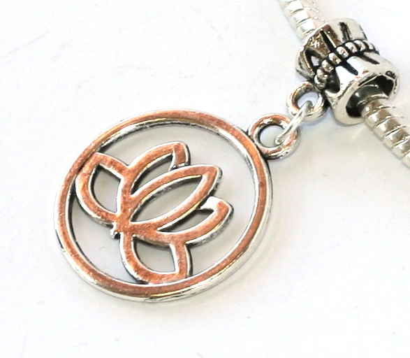 Korálek Fashion Jewerly - Přívěsek Lotosový květ 2143