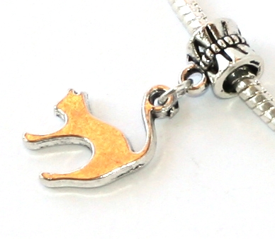 Korálek Fashion Jewerly - Přívěsek Kočka, Silueta Kočička 2153