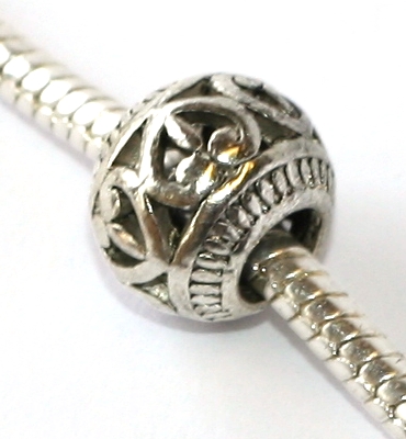 Korálek na náramek Fashion Jewerly - Srdce Peace, Mírová srdíčka 2164