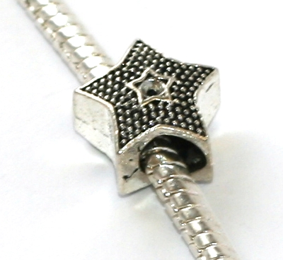 Korálek na náramek Fashion Jewerly - Hvězda, Noční obloha 2175