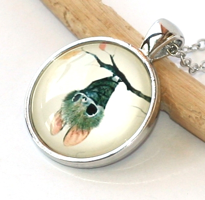 Řetízek Fashion Jewerly - Amulet Netopýr, Roztomilý Netopýrek 2202