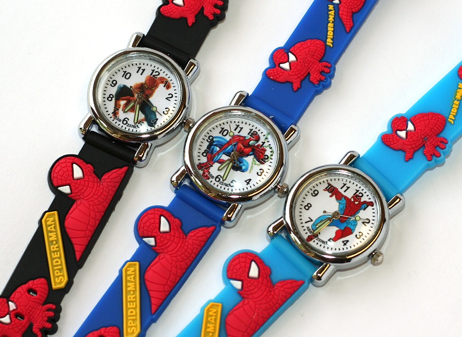 Dětské hodinky Fashion Jewerly - Pavoučí muž, Spider, Pavouk 2227