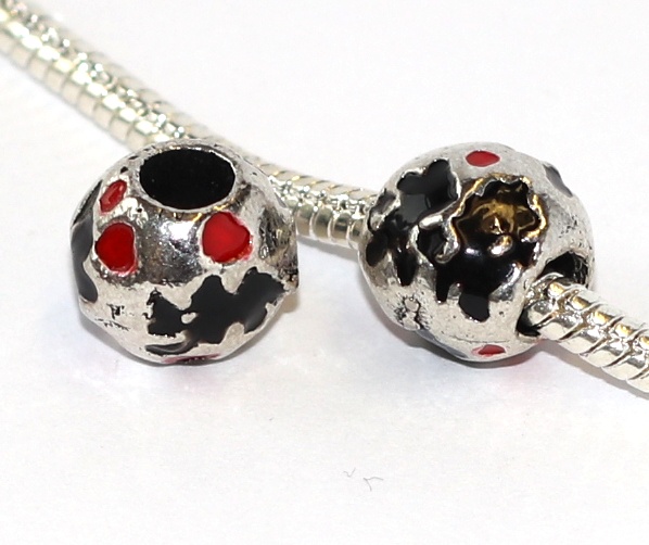Korálek Fashion Jewerly - Silueta myšek, Minnie, Mickey, srdíčka 2293