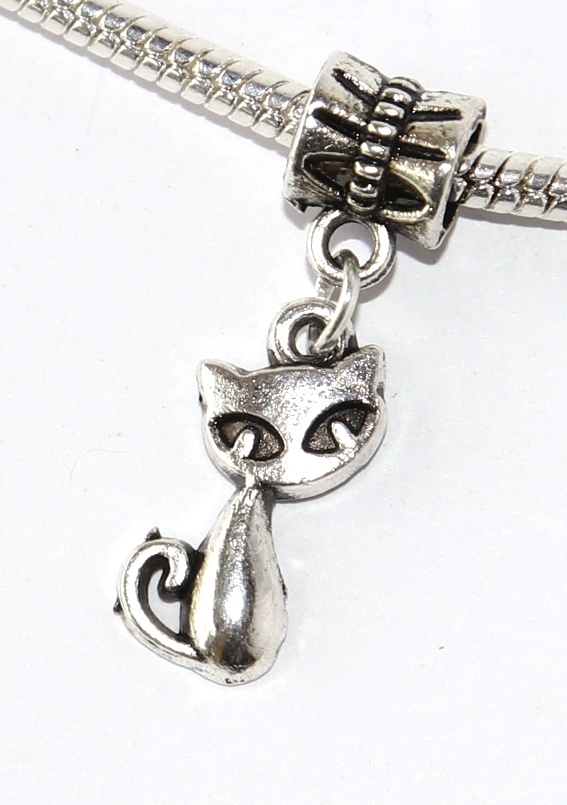 Korálek Fashion Jewerly - Přívěsek Kočka, Roztomilá Kočička, Cute Little cat 2361