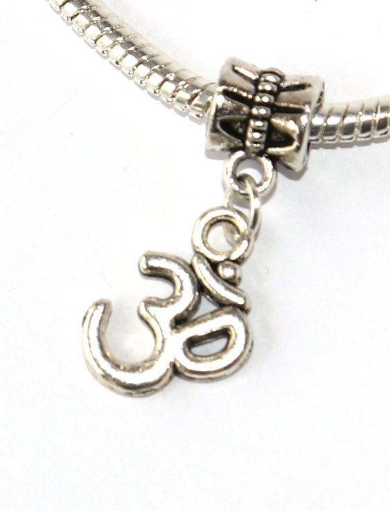 Korálek Fashion Jewerly - Přívěsek Óm, Sanskrtský znak, Meditace, Vnitřní mír 2362