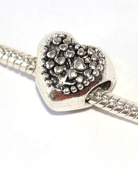 Korálek Fashion Jewerly - Srdce se Stromem života, Moudrost a láska, Rodinné kořeny 2405