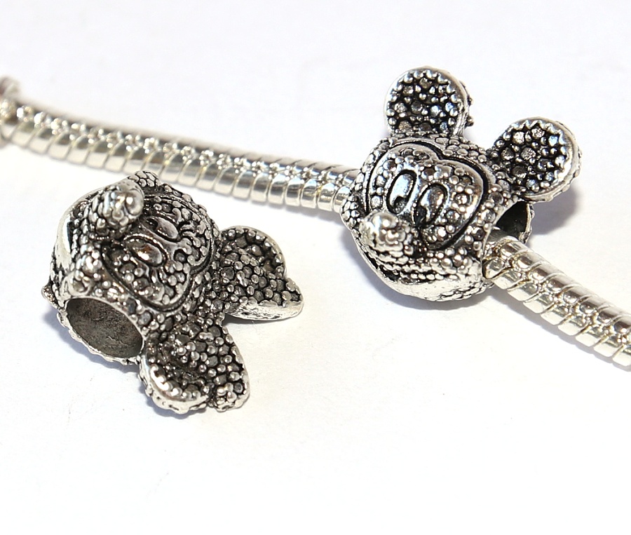 Korálek Fashion Jewerly - Myška a myšák, Mickey a Minnie, Puntíčky, Love Mouse 2414