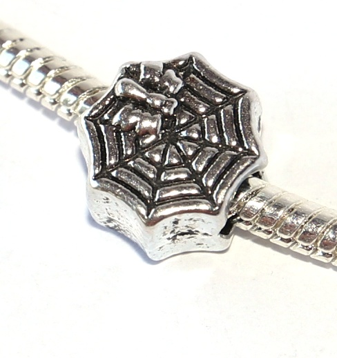 Korálek Fashion Jewerly - Pavučina s pavoukem, Love Spiders 2420